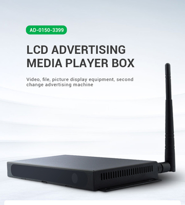 Giocatore di pubblicità commerciale della scatola di RK3399 Android 10,1 HD Media Player