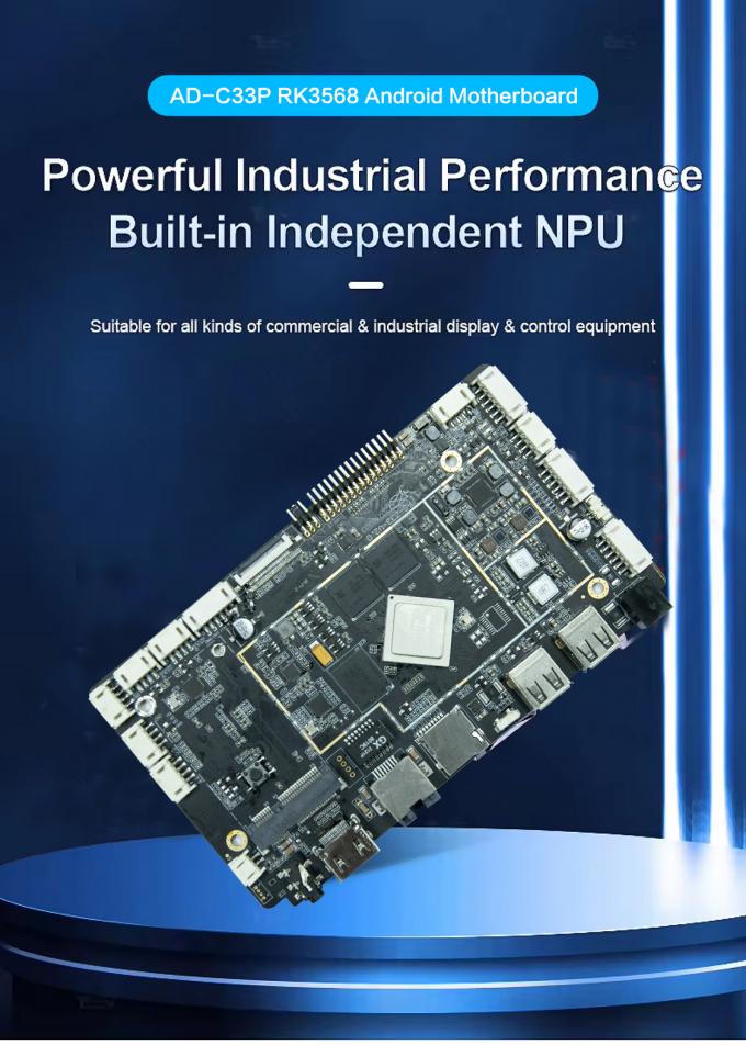 Scheda madre Android RK3568 personalizzabile con touch screen e opzioni di visualizzazione multiple per scheda ARM incorporata 2