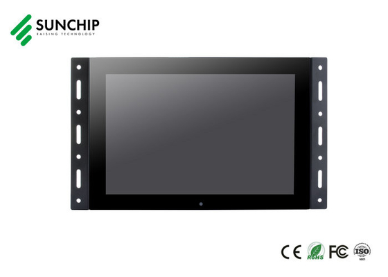 Il LCD su ordinazione della struttura aperta di 10.1inch 15.6inch controlla il contrassegno interattivo di Digital del metallo della pubblicità dell'esposizione