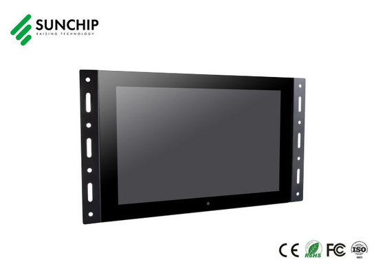 Lan BT HD 4G di WIFI interattiva dell'esposizione di LCD della struttura aperta della cassa del metallo facoltativo per la pubblicità dei 10,1 15,6 21.5inch