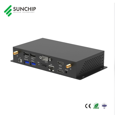 Sunchip RK3568 2K 4K Metal Case Android Media Player per segnaletica digitale industriale