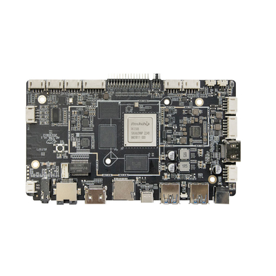 Industrial NPU Board RK3588 8-Core 8K Embedded System Board per la pubblicità medica Controllo intelligente