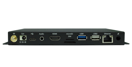 Supporto per il lettore multimediale di segnaletica digitale Android BT5.2 / WIFI / LAN / 4G LTE
