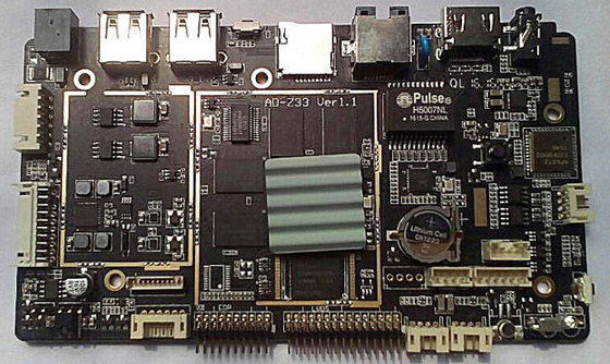 Anti tocco capacitivo elettromagnetico AC100-240V 50-60HZ del bordo RK3288 di Linux del centro del quadrato
