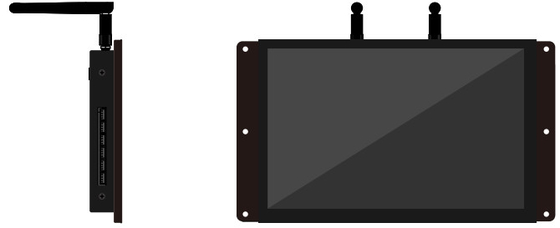Angolo di visione del visualizzatore digitale dello schermo di TFT LCD del pc della compressa di UART RS232 Android piccolo ampio