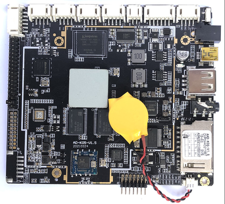 Scheda di sistema incorporata con RK-PX30 Quad-core CPU Cortex-A35 e Android 8.0 per il controllo industriale con interfacce multiple