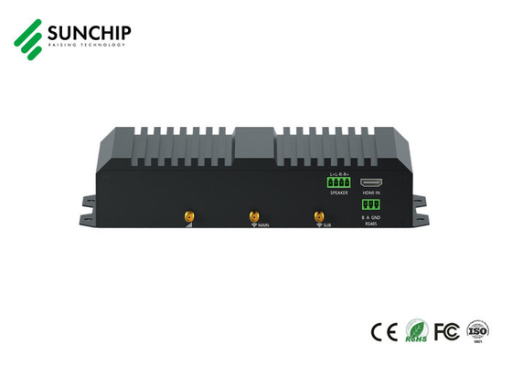 Sunchip Android 12 Media box RK3588 Industrial ARM Board 8K Octa Core Dual 1000M RS485 RS232 Edge computer player box