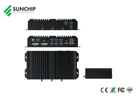 Scheda 8K Octa RK3588 Android 12 Dual LAN 5G WIFI BT5.0 HD DP LVDS RS232 RS485 MINI PC Controller industriale