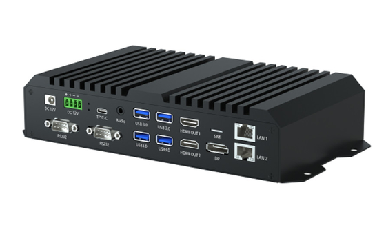 Scheda 8K Octa RK3588 Android 12 Dual LAN 5G WIFI BT5.0 HD DP LVDS RS232 RS485 MINI PC Controller industriale