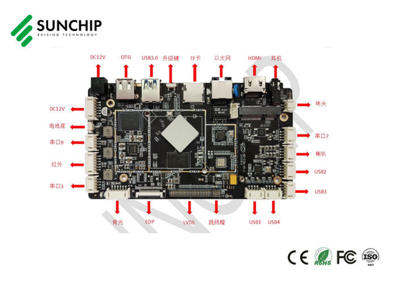 Scheda ARM incorporata con processore quad-core RK3566 per applicazioni industriali ad alte prestazioni