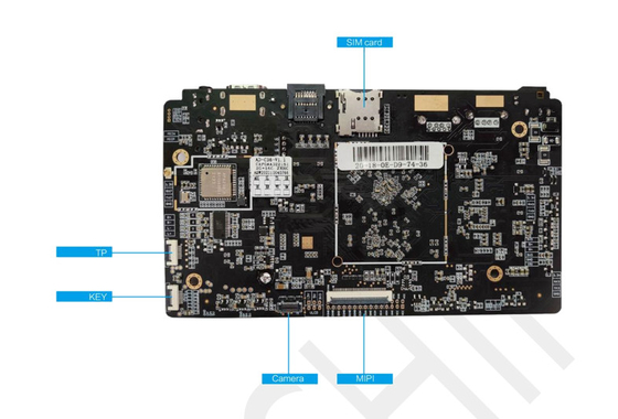 AD-C36 Quad-Core Android Mainboard Embedded ARM Board per RK3566 Processore HD Display 4G LTE WIFI/BT G-Sensor RTC Touch USB UART