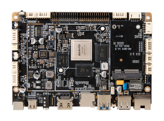 High Performance Android Mainboard RK3399 PCB Motherboard per la macchina pubblicitaria LCD