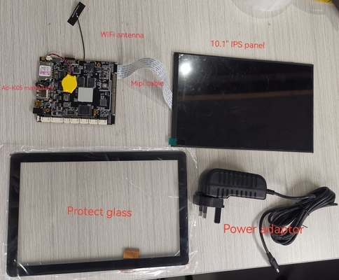 Display LCD personalizzato da 10,1 pollici IPS tablet touch capacitive PC con WIFI BT LAN POE 4G opzionale