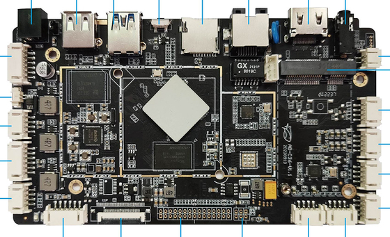 RK3566 Schede madri industriali PCBA Android11 Schede madri incorporate per robot digitali AI