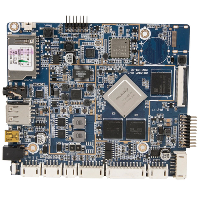 Rockchip RK3188 Android Board, Industrial Control Board PCBA per segnaletica digitale LCD