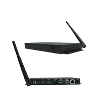 Lettore multimediale nero Rete Lettore di segnaletica digitale Android RK3288 Quad-Core 4K