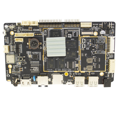 Scheda RK3288 per chiosco LPDDR3 2G/4G Opzionale EMMC 8GB/16G/32G/64G Opzionale GPU Mali-T764 Risoluzione del display 1920x1080