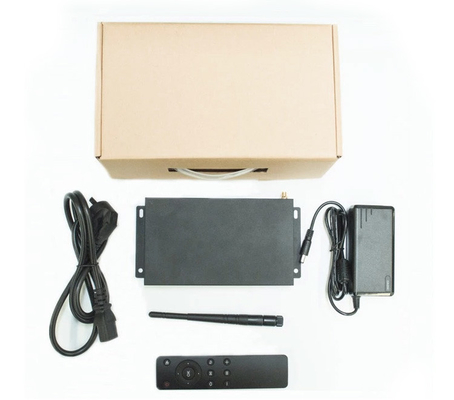 RK3288 Quad-Core Cortex-A17 1.8G CPU Media Player con uscita di cuffie stereo da 3,5 mm e 8Ω*5W*2 altoparlanti opzionali