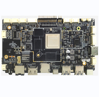 Android 12 OS Rockchip RK3588 Development Board WiFi/BT/Ethernet/4G LTE Network Support 8K Video Decoing Encoding Utilizzando