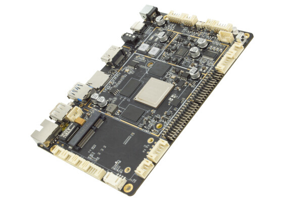Industrial Rockchip Android Motherboard RK3399 Android 10 OS per lettore multimediale
