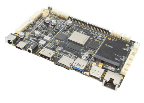 Capacità di archiviazione personalizzabile su RK3399 Android Embedded Board per la macchina pubblicitaria digitale