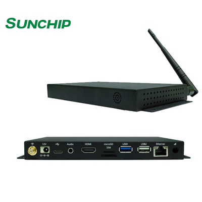 4K RK3399 Media Player con Hexa-Core Cortex-A72 Cortex-A53 4K HD Out WIFI Bluetooth Supporto 4G PCIE Funzione opzionale