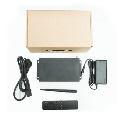 Supporto per il lettore multimediale a controllo remoto con 2 GB / 4 GB di RAM e 1000M Wired Network Network*1